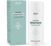 Ulti Paris Fibre per Capelli - 30g - Polvere per Capelli 100% naturale (castano chiaro) fibre capelli, ispessimento capelli, hair fiber, hair powder, polvere capelli