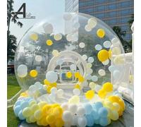 Ultima casa delle bolle in materiale del 2025, tenda gonfiabile, spedita dalla Polonia, prodotto preferito dai bambini, dedicato al par aziendale blower
