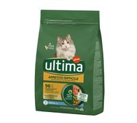 Ultima Cat Adult Appetito Difficile con trota - 1,5 kg - Croccantini per gatti - 1° ORDINE? scegli lo sconto BZR5 / BZR20 + 200 punti fedeltà