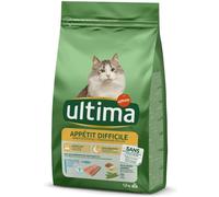 Ultima Cat Adult Appetito Difficile con trota - 1,5 kg - Croccantini per gatti - 1° ORDINE? scegli lo sconto BZR5 / BZR20 + 200 punti fedeltà