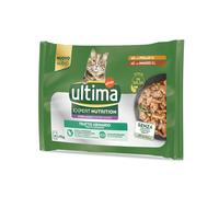 Ultima Cat Expert Nutrition Urinary Pollo & Manzo - 4 x 70 g