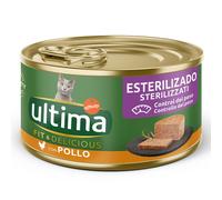 Ultima Cat Fit & Delicious Sterilized 24 x 85 g Umido per gatto - Pollo