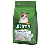 Ultima Cat Hairball Control Tacchino e Riso Crocchette per gatto - 1,5 kg