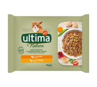 Ultima Cat Nature 12 x 85 g Umido per gatto - Pollame