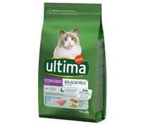 Ultima Cat Sterilized Hairball con Trota Crocchette per gatto - 1,5 kg