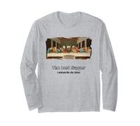 Ultima Cena con Occhiali da Sole di Leonardo Davinci Maglia a Manica