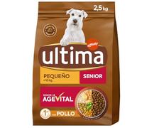 Ultima Cibo per Cani Piccoli Senior con Pollo - 2,5 kg