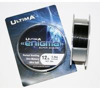 ULTIMA Enigma, Filo da Pesca specializzato, Bobina da 50 m da Uomo, Gris Limon, 0.32mm-12.0lb/5.5kg