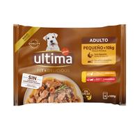 Ultima Fit & Delicious Mini Adult 44 x 100 g Umido per cane - Pollo e manzo
