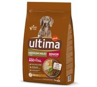 Ultima Medium/Maxi Senior Pollo Crocchette per cani - 6 kg (2 x 3 kg)