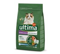 Ultima Cat Sterilized Hairball con Trota Crocchette per gatto - 1,5 kg