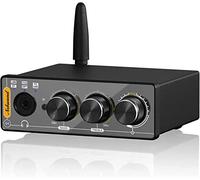 [Ultima versione] Nobsound Q4 Mini Bluetooth 5.0 Ricevitore stereo USB DAC Convertitore digitale-analogico Lettore musicale