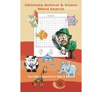 Ultimate Animal & Insect Word Search: Fun and Educational Puzzles for Kids & Adults