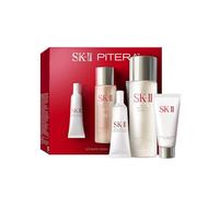 Ultimate Aura Essentials by SK-II for Women - Set regalo da 3 pezzi 70,9 g di essenza per il trattamento del viso, 19,8 g detergente per il viso, 8,5 g GenOptics Ultraura Essence