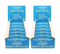 ULTIMATE Barretta Proteica, 24 Barrette da 40g - Con 33% di Proteine Del Latte Concentrate, Con Vitamine e Minerali, Utile Per Mantenere La Massa Muscolare (Cioccolato, 2 Confezioni)