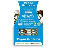 Barretta Vegan Proteica Ultimate Gusto Cacao-Cocco 24 Pezzi Da 40g