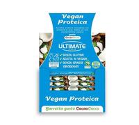 Barretta Vegan Proteica Ultimate Gusto Cacao-Cocco 24 Pezzi Da 40g