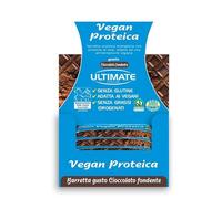 Ultimate Barrette Proteiche Vegan Cioccolato Fondente 24 Pezzi