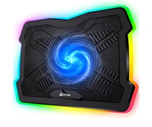 Ultimate Base di Raffreddamento RGB per PC Portatili da 11 a 17 | Supporto Portatile con Ventola Gaming, Compatibile con Laptop Console, Puoi Dire Addio al Surriscaldamento