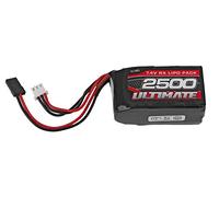Ultimate Batteria RC LiPo 7,4 V 2S 2500 mAh ricevitore JR spina Hump..