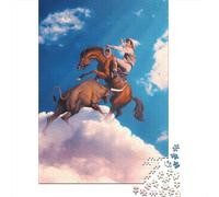 Ultimate Battle Square Puzzle per adulti, 500 pezzi, puzzle in legno, gioco educativo per bambini, 500 pezzi (52 x 38 cm)