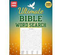 Ultimate Bible Word Search: 100 Thematic Puzzles from Genesis to Revelation - Large Print Faith-Based Activity Book for Adults, Seniors, and Women