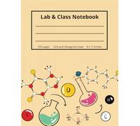 Ultimate Chemistry Notebook per appunti di laboratorio e disegni strutturali: progettato a mano per studenti da un dottorando di chimica