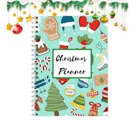 Ultimate Christmas Planner | Taccuino organizer per le vacanze - Ultimate Christmas Planner con liste di controllo per le festività natalizie