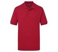 Ultimate Clothing Collection UCC - Polo Manica Corta - Uomo (4XL) (Rosso)