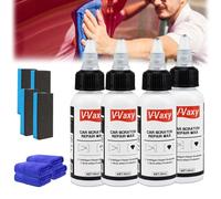 Ultimate Color Produttore Auto V Vaxy, V-Vaxy Auto Graffi Riparazione Cera Rimozione Graffi Vetro Liquido Riparazione E Lucidatura Ristorante Liquido (4 Pcs)