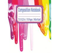Ultimate Composition Notebook - 110 Pages, College, School, Employee & Work Ruled, 7.5"x9.25": Ruled Writing Notebook | College, School, and Employee ... & Journals | 110 Pages | 7.5X9.25 Inches