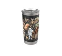 Ultimate Cryptid Squad Creature Mitiche Bicchiere termico in acciaio inox doppia parete