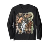 Ultimate Cryptid Squad Creature Mitiche Maglia a Manica
