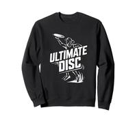 Ultimate Disc Player Flying Frisbee Layout Felpa