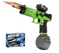 Ultimate Electric Aqua Blaster, 2025 Upgrade Electric Water Gun with 500ml Tank, Auto Rapid Fire, 10m Shooting, for Outdoor Summer Pool Party Games (Green)