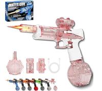 Ultimate Electric Blaster, Electric Water Guns with Light Up, Range Motorized Water Gun with Interactive Lighting, 32.8ft Shooting, for Outdoor Summer Pool Party Games (Pink)