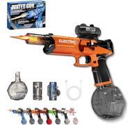 Ultimate Electric Blaster, Electric Water Guns with Light Up, Range Motorized Water Gun with Interactive Lighting, 32.8ft Shooting, for Outdoor Summer Pool Party Games (Orange)