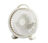 Ultimate Flexibility - Ventola di raffreddamento personale ricaricabile USB da tavolo con 3 velocità, silenziosa e portatile per mini ventilatore da tavolo per casa, ufficio, dormitorio, con maniglia