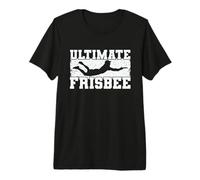 Ultimate Frisbee Giocare Sport sulla Spiaggia Maglietta Premium
