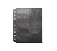 Ultimate Guard 14-Pocket Compact Pages Standard Size & Mini American Black (10)