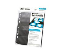 Ultimate Guard 14-Pocket Compact Pages Standard Size & Mini American Black (10)