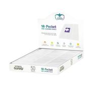 Ultimate Guard 18-Pocket Pages Side-Loading Blanc (50) White