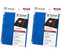 Ultimate Guard, 18-Pocket Side-Loading Supreme Pages Blau (10) [Edizione: Germania] (Confezione da 2)
