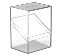 Ultimate Guard- Accessori per Carte Boulder Deck Box Case 80+ - Trasparente, Colore, UGD010893