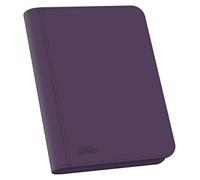 Ultimate Guard Album a 4 Tasche, XenoSkin ZipFolio, Colore Viola