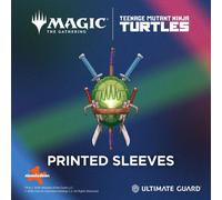 Ultimate Guard - Maniche d'arte - Magic: The Gathering Univeres Beyond - Teenage Mutant Ninja Turtles - Tartaruga Planeswalker Simbolo