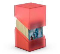 Ultimate Guard Boulder Deck Case 100+ Standard Size Ruby Ultimate Guard