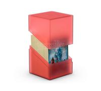Ultimate Guard Boulder Deck Case 100+ Standard Size Ruby Ultimate Guard