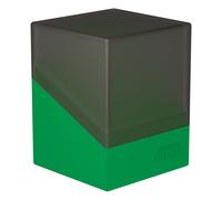Ultimate Guard – Custodia per mazzi Boulder Deck Case 100+ SYNERGY – Nero/Verde