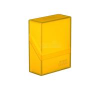 Ultimate Guard Boulder Deck Case 40+ Standard Size Amber Ultimate Guard